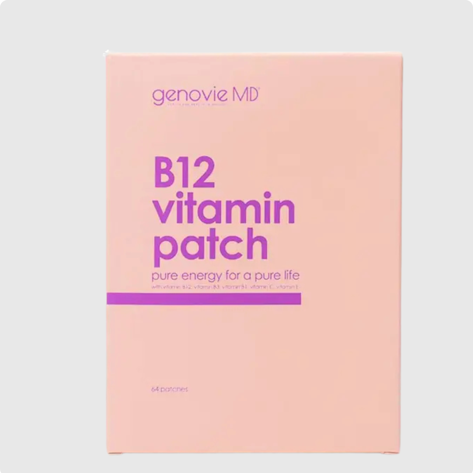 B12 Vitamin Patch, 64 Patches/Pack, Instant Vitamin Energy