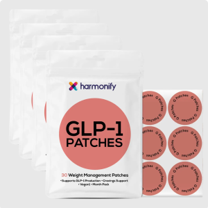 HARMONIFY GLP-1 Patches – L-Glutamine, Berberine & Chromium