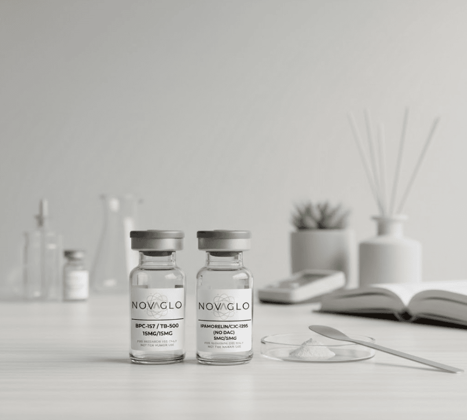 Premium Peptides & Cosmetics - Shop Novaglo Now